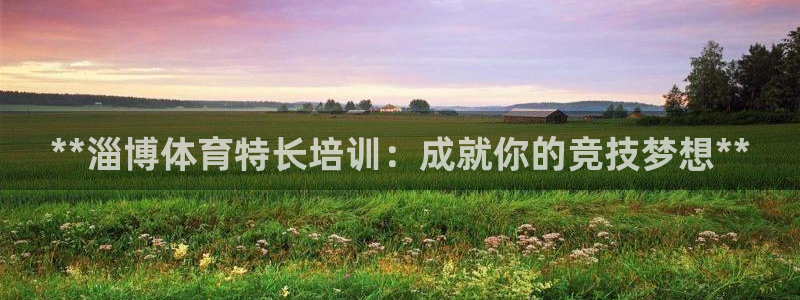 耀世娱乐挂机脚本下载：**淄博体育特长培训：成就你的竞技梦想