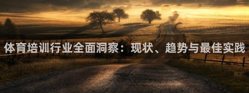 耀世平台注册网址是多少：体育培训行业全面洞察：现状、趋势与最