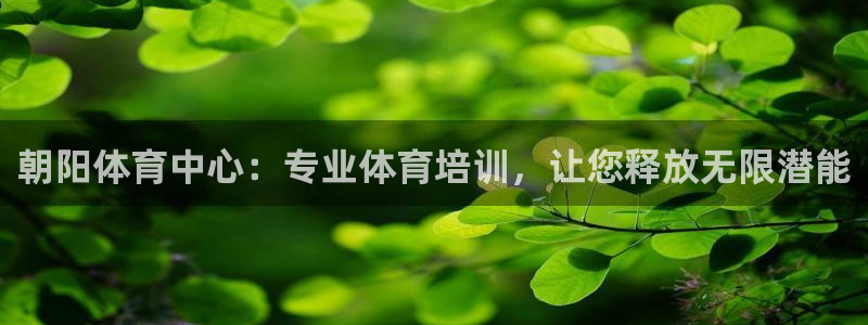 耀世娱乐出款快吗知乎：朝阳体育中心：专业体育培训，让