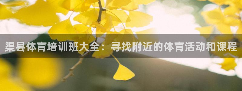 耀世娱乐佳 5O6917 娱乐：渠县体育培训班大全：